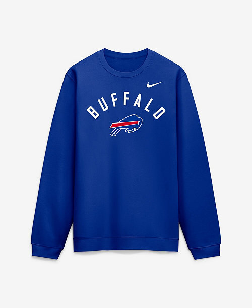 Men's Royal Buffalo Bills Defensive Leader Club Fleece Sweatshirt