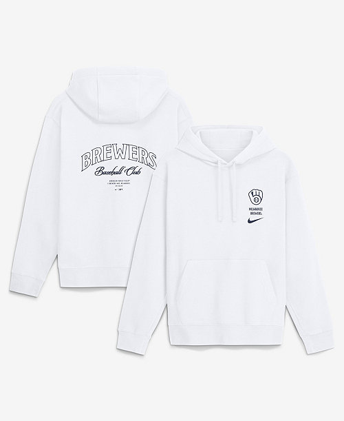 Men's Milwaukee Brewers Club Fleece Pullover Hoodie