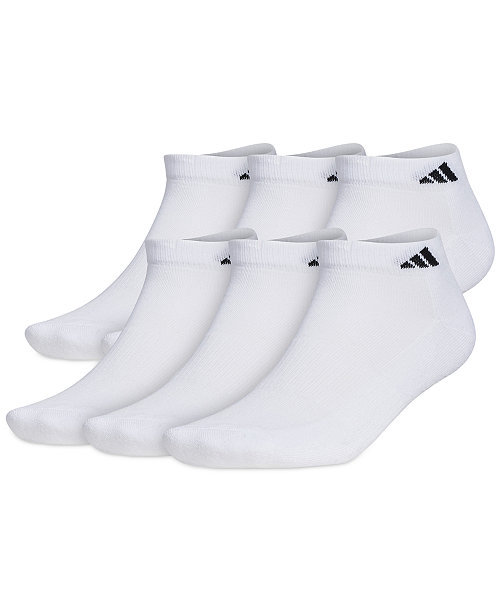 Men's Cushioned Athletic 6-Pack Low Cut Socks