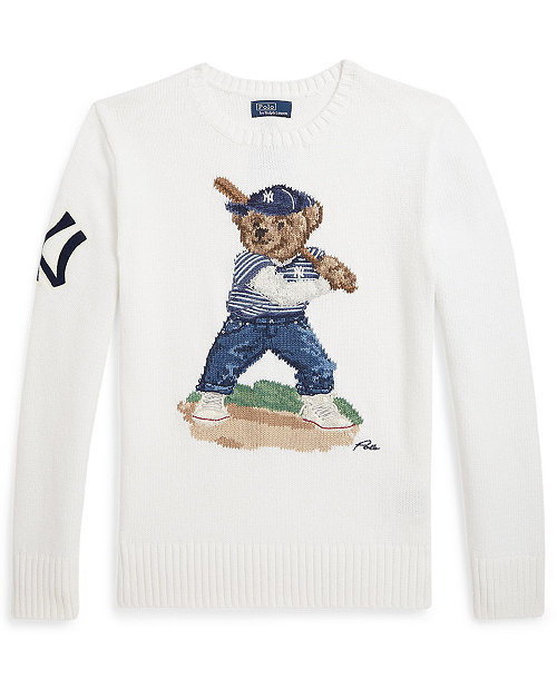 Boys' 8-20 Yankees Crewneck Sweater