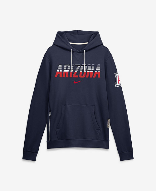 Men's Navy Arizona Wildcats 2026 Sideline Standard Issue Dri-FIT Hoodie