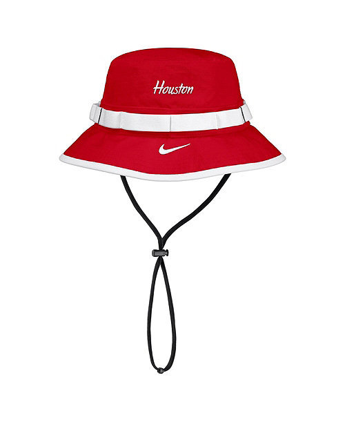 Men's Red Houston Cougars 2026 On-Field Apex Boonie Bucket Hat