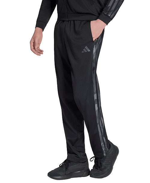 Men's Camouflage Three-Stripes Regular-Fit Trackpants