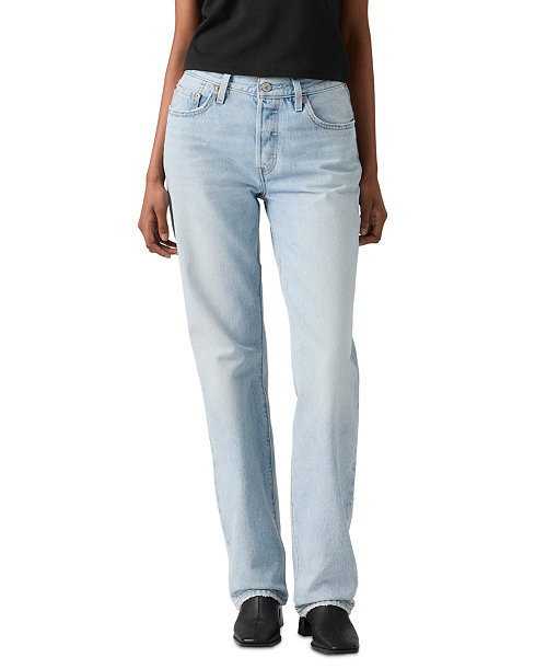 Premium Women's 501 90's Mid-Rise Straight-Fit Jeans 30"