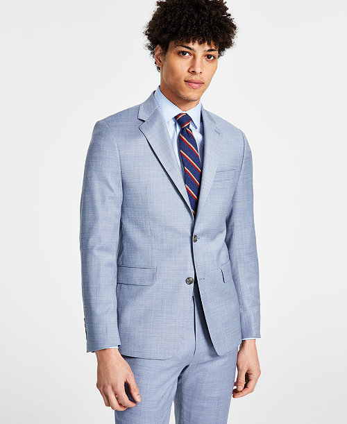 Men's Extra Slim Wool Blend Suit Jacket