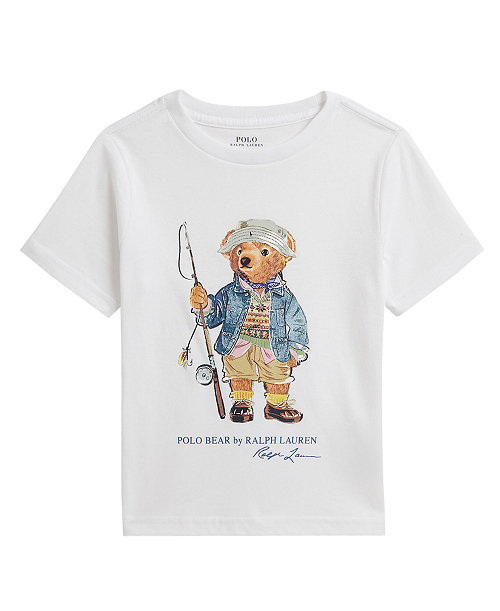 Boys' 2-7 Polo Bear Jersey T-Shirt