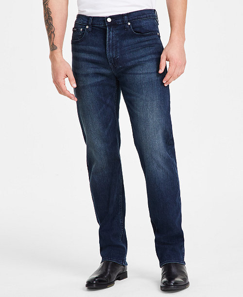 Men's Straight Fit Stretch Jeans