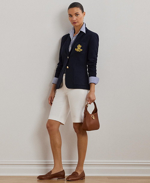 Twill Stretch Bermuda Shorts
