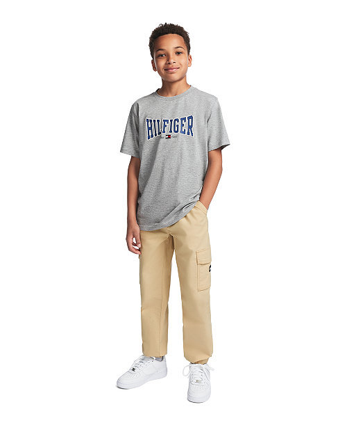 Boys' 8-20 Logo Cargo Jogger Pants
