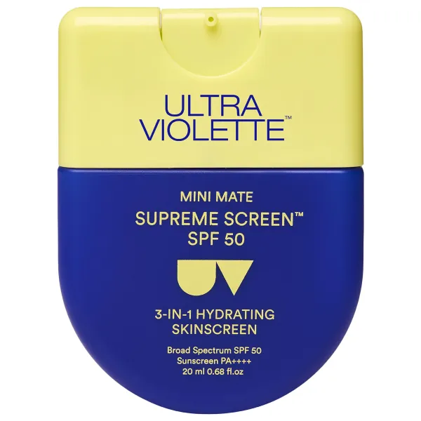 Supreme Screen SPF 50 Mini Mate Facial Sunscreen Moisturizer and Primer