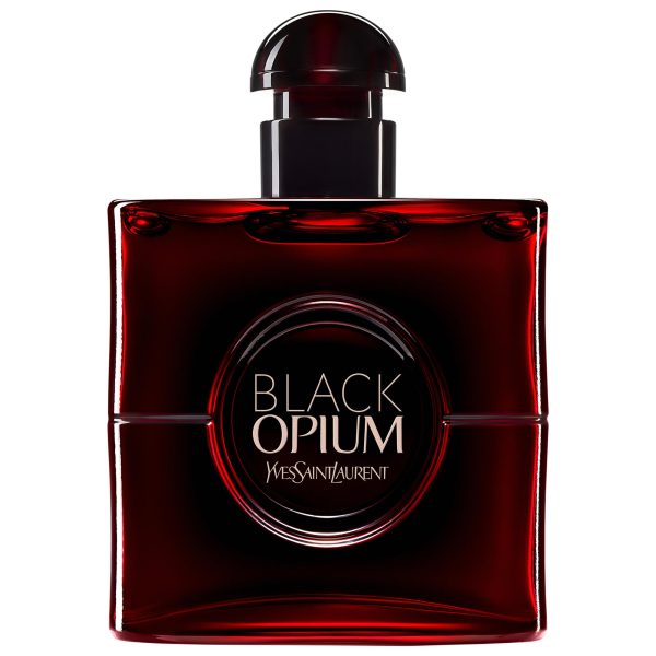 Black Opium Eau de Parfum Over Red with Cherry & Coffee