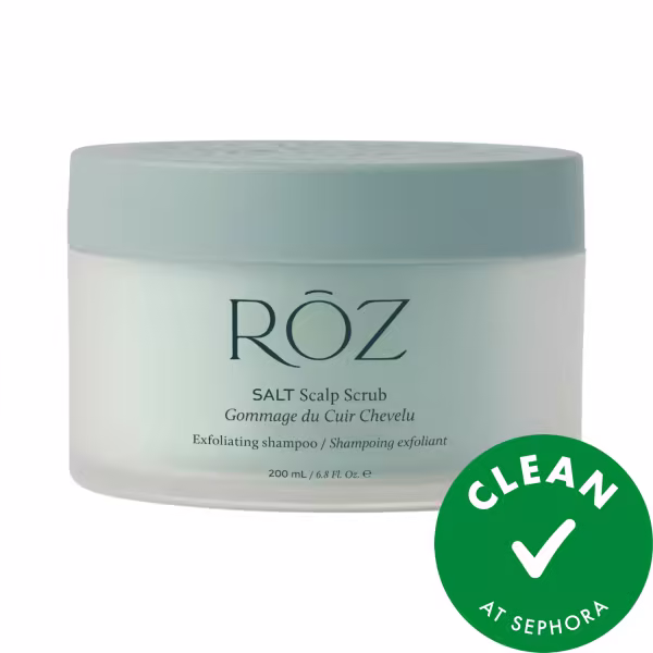 Salt Scalp Scrub Exfoliating Detox Shampoo with AHA & BHA