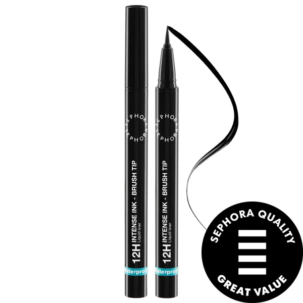 12H Intense Ink Brush Tip Liquid Liner