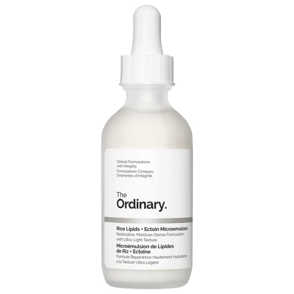 Rice Lipids + Ectoin Microemulsion Moisturizer for Soothing Hydration & Reduced Redness