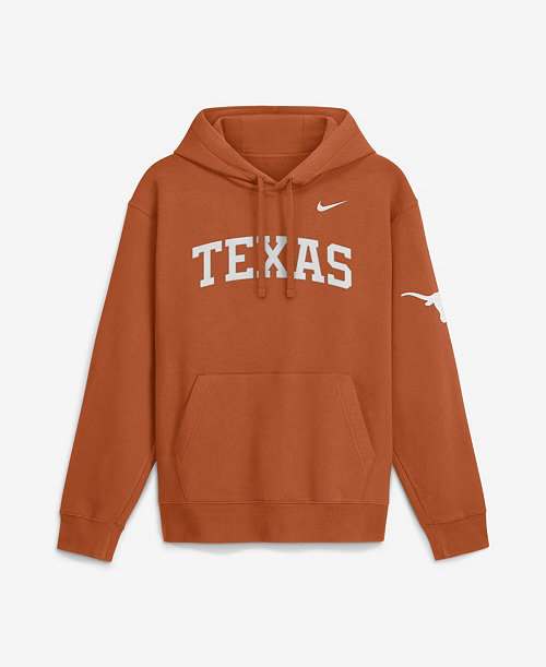Men's Texas Orange Texas Longhorns 2026 Sideline Club Fleece Hoodie