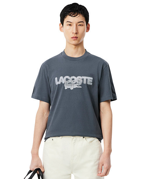 Men's Classic-Fit 3D Print Crewneck T-Shirt