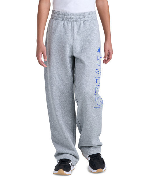 Boys' 8-20 Elastic Waistband Heather Pant