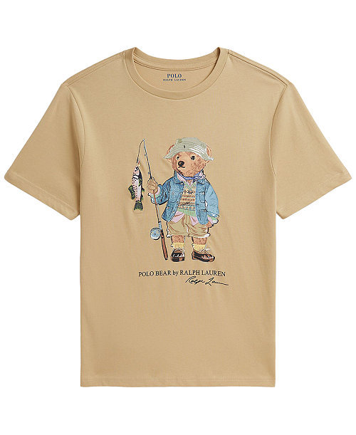 Boys' 8-20 Polo Bear Crewneck T-Shirt