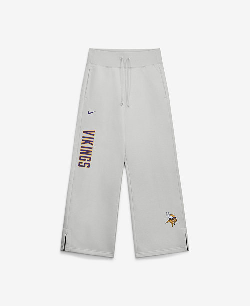 Women's Minnesota Vikings Primetime Phoenix Wide-Leg Fleece Sweatpants