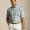 7286A Faded Mint Lavender Multi