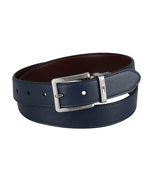 Men's Two-In-One Reversible Dress Belt