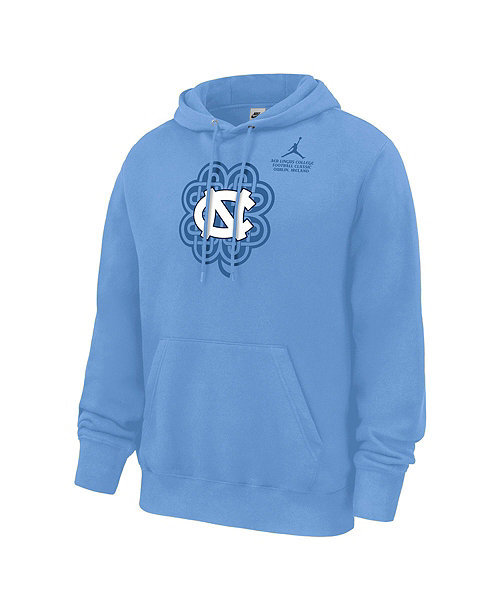Men's Carolina Blue North Carolina Tar Heels 2026 Aer Lingus College Football Classic Hoodie